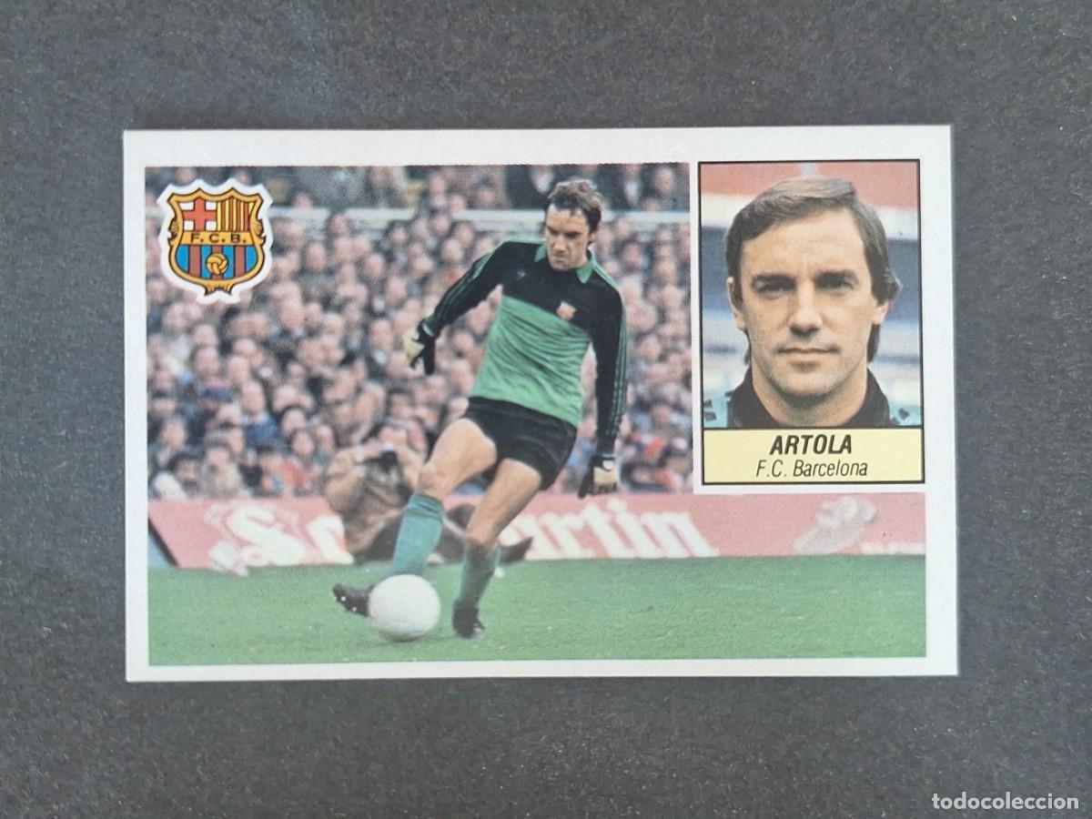 Cartes &agrave; collectionner de Football: L3 ARTOLA F. C. BARCELONA LIGA ESTE 1984 1985 84 85 NUNCA PEGADO SIN PEGAR