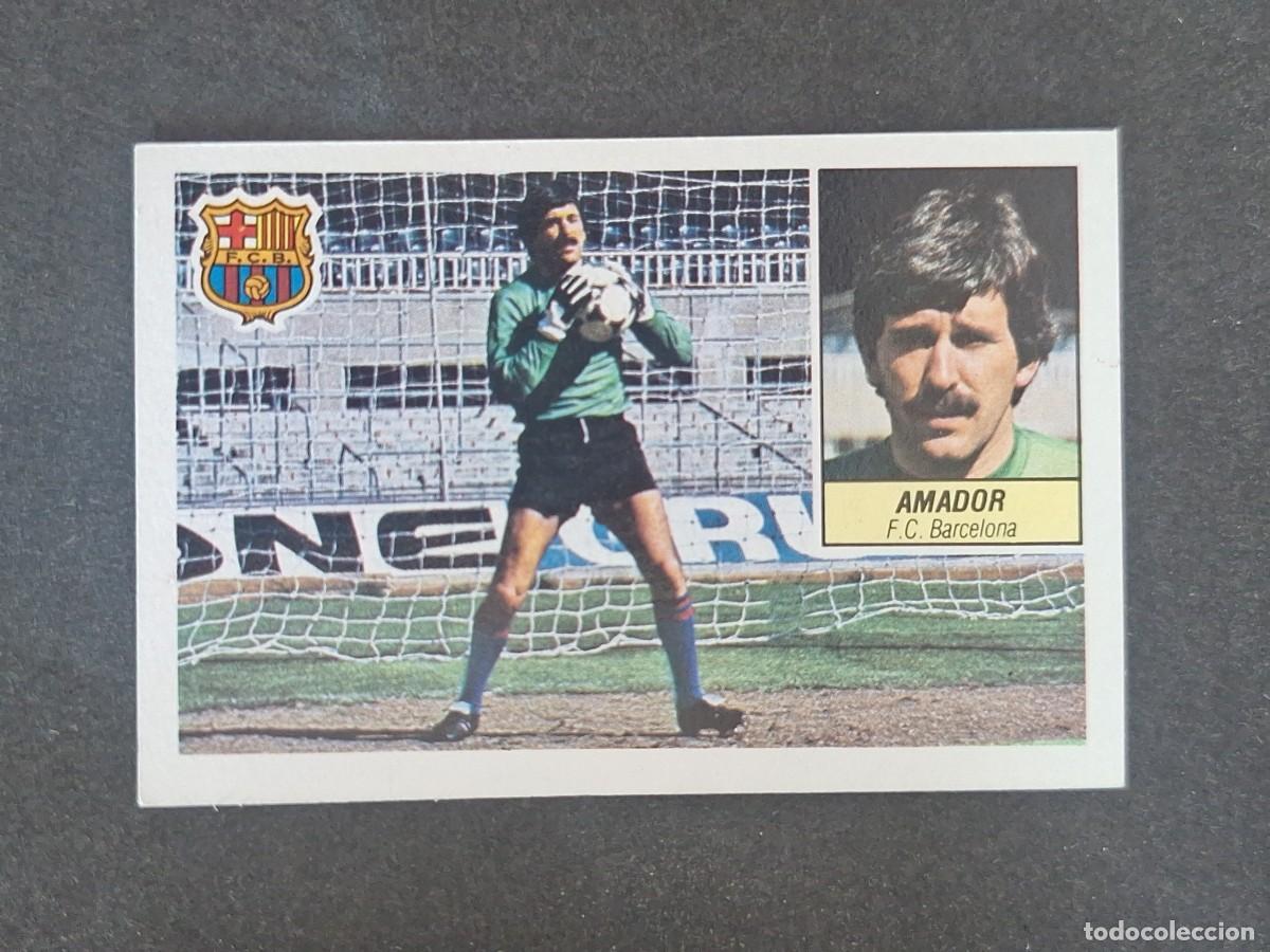 Cartes &agrave; collectionner de Football: L3 AMADOR F. C. BARCELONA LIGA ESTE 1984 1985 84 85 NUNCA PEGADO SIN PEGAR