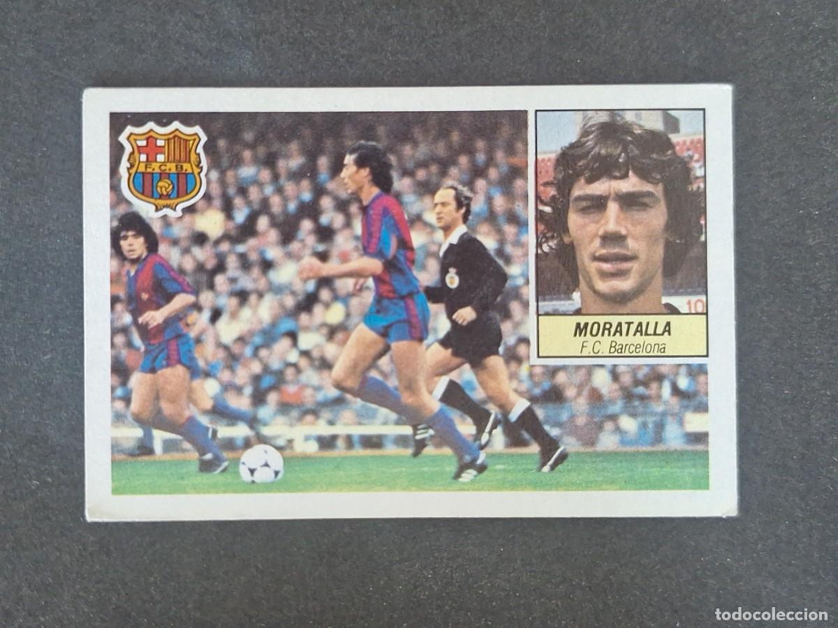 Cartes &agrave; collectionner de Football: L3 MORATALLA F. C. BARCELONA LIGA ESTE 1984 1985 84 85 NUNCA PEGADO SIN PEGAR