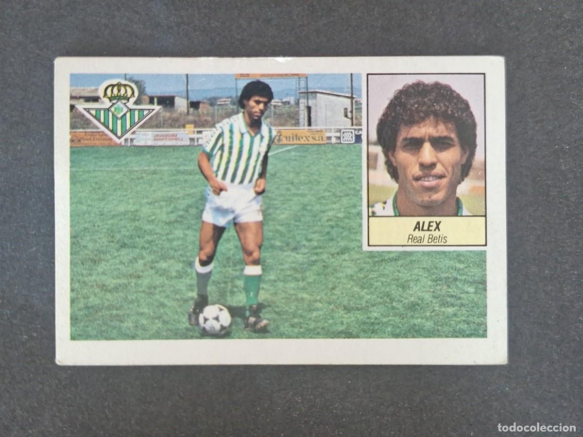 Cromos de f&uacute;tbol: L3 ALEX REAL BETIS BALOMPIE LIGA ESTE 1984 1985 84 85 NUNCA PEGADO SIN PEGAR
