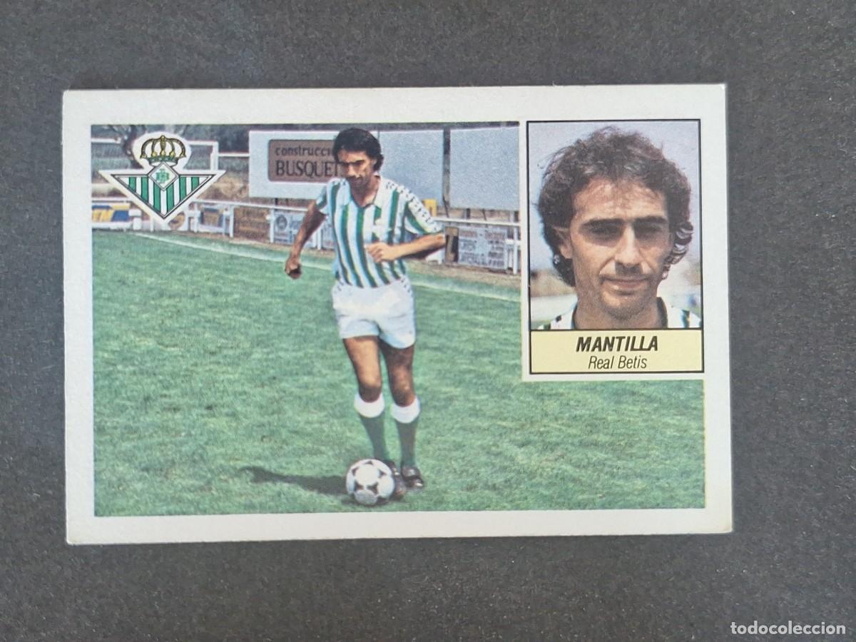 Cromos de f&uacute;tbol: L3 MANTILLA REAL BETIS BALOMPIE LIGA ESTE 1984 1985 84 85 NUNCA PEGADO SIN PEGAR