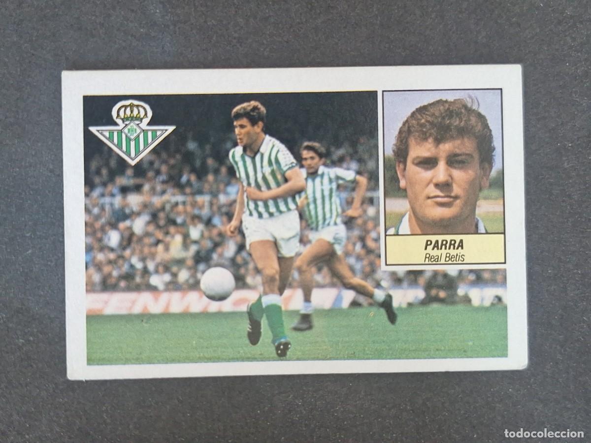 Cromos de f&uacute;tbol: L3 PARRA REAL BETIS BALOMPIE LIGA ESTE 1984 1985 84 85 NUNCA PEGADO SIN PEGAR