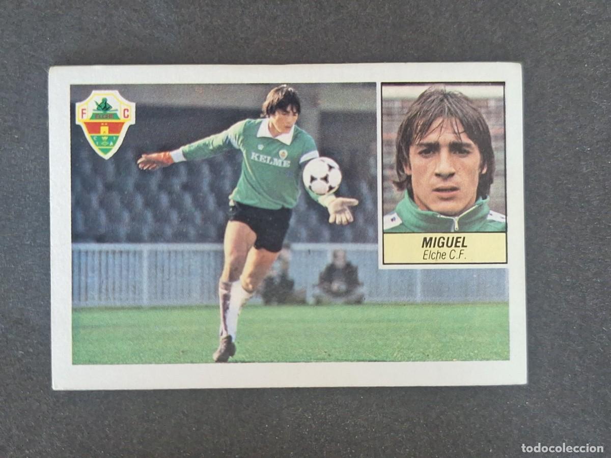 Cromos de f&uacute;tbol: L3 MIGUEL ELCHE C. F. LIGA ESTE 1984 1985 84 85 NUNCA PEGADO SIN PEGAR