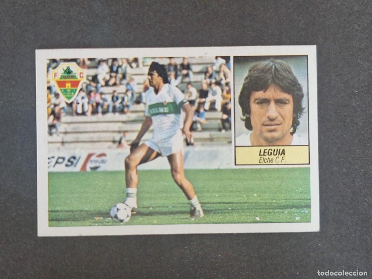Cromos de f&uacute;tbol: L3 LEGUIA ELCHE C. F. LIGA ESTE 1984 1985 84 85 NUNCA PEGADO SIN PEGAR