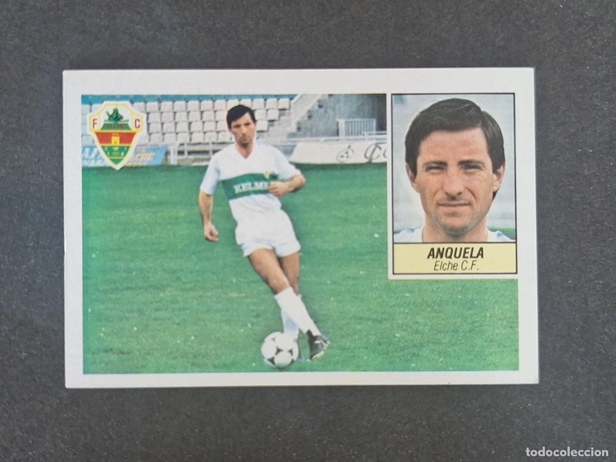 Cromos de f&uacute;tbol: L3 ANQUELA ELCHE C. F. LIGA ESTE 1984 1985 84 85 NUNCA PEGADO SIN PEGAR