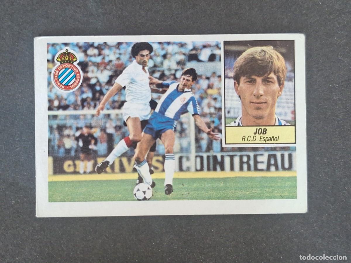 Cromos de f&uacute;tbol: L3 JOB R. C. D. ESPA&Ntilde;OL LIGA ESTE 1984 1985 84 85 NUNCA PEGADO SIN PEGAR
