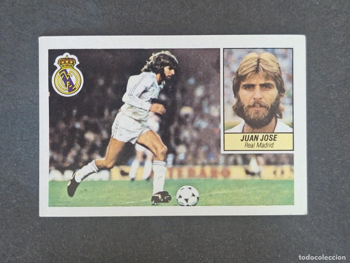 Cromos de f&uacute;tbol: L3 JUAN JOSE REAL MADRID LIGA ESTE 1984 1985 84 85 NUNCA PEGADO SIN PEGAR