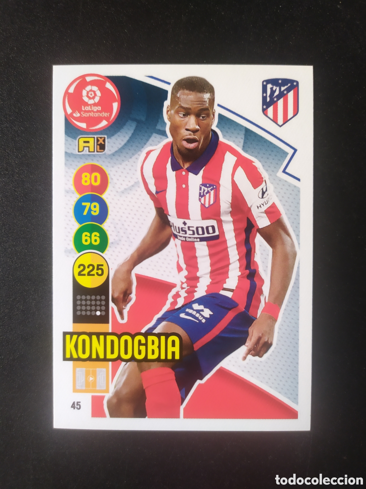 Cromos de f&uacute;tbol: Adrenalyn 2020 2021 20 21 panini Kondogbia n&deg; 45 Atl&eacute;tico Madrid