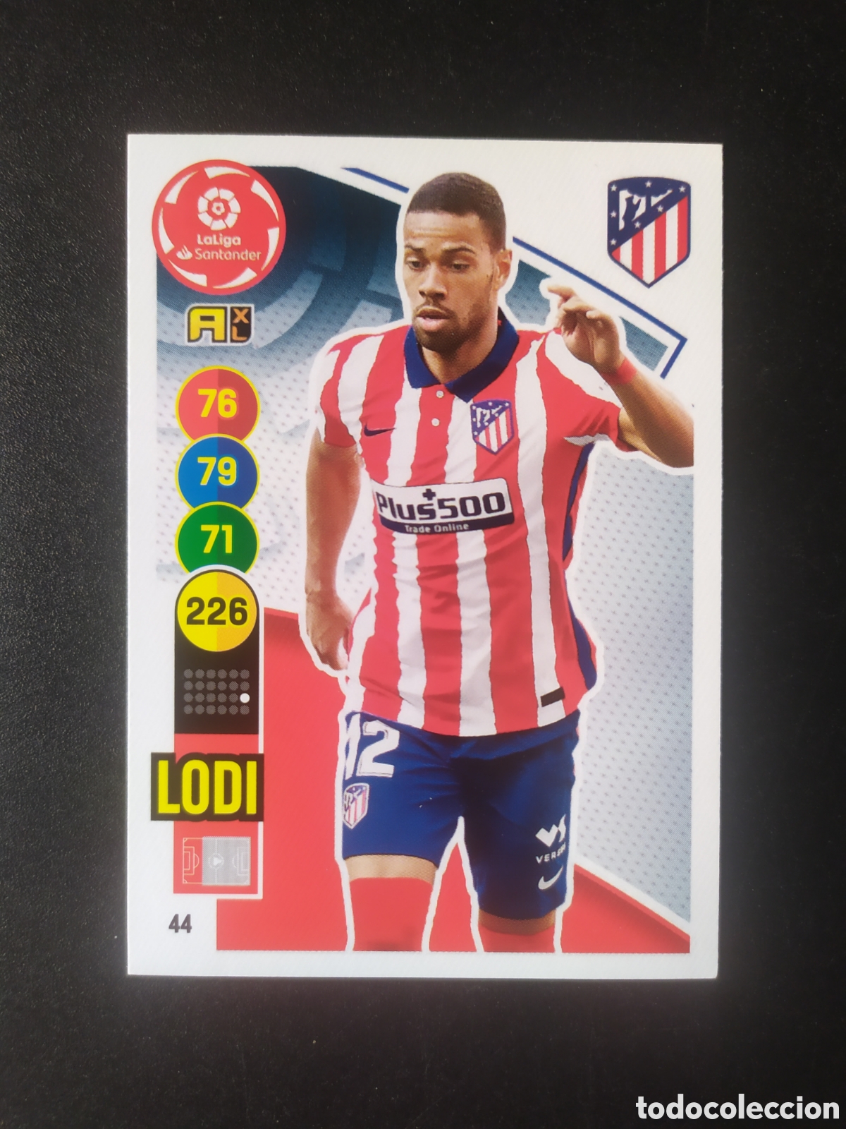 Cromos de f&uacute;tbol: Adrenalyn 2020 2021 20 21 panini Lodi n&deg; 44 Atl&eacute;tico Madrid