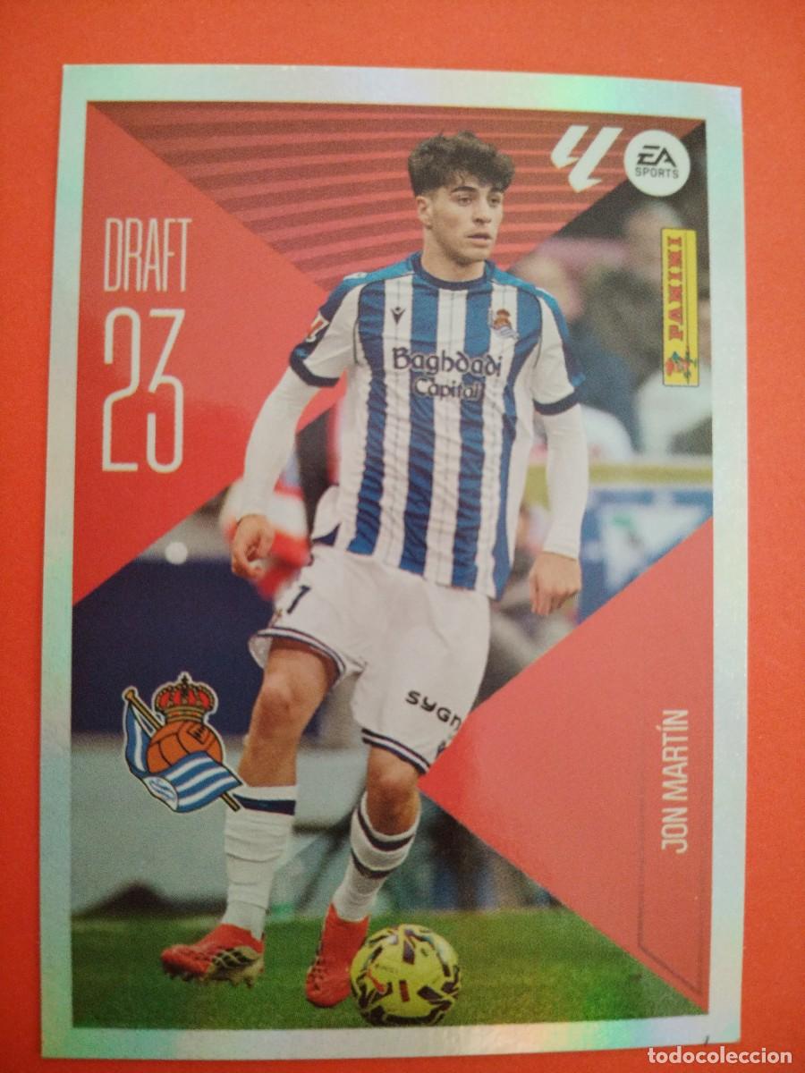 Cromos de f&uacute;tbol: ESTE 2026 2027 DRAFT 23 N 13 JON MARTIN
