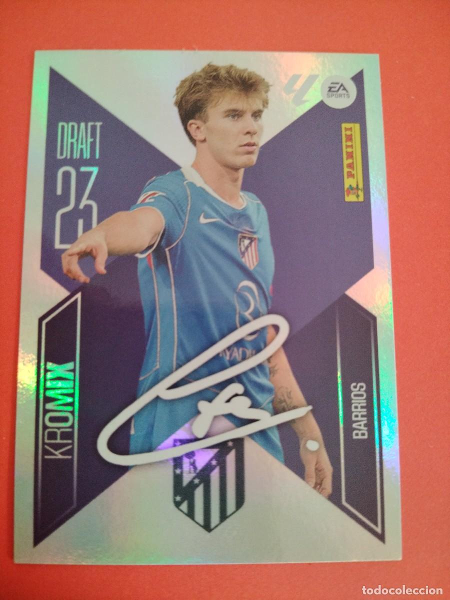 Cartes &agrave; collectionner de Football: ESTE 2026 2027 DRAFT 23 KROMIX N 3 BARRIOS