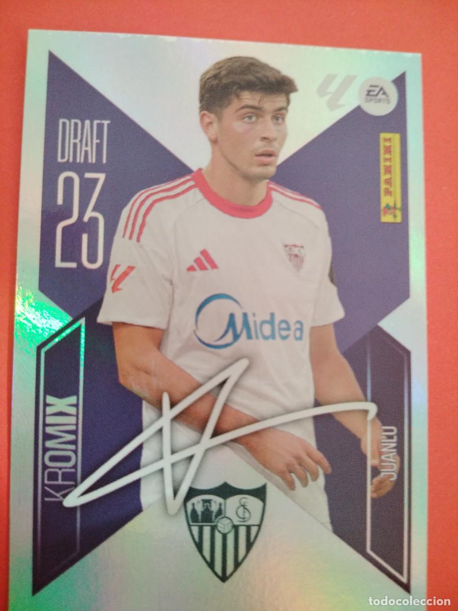 Cartes &agrave; collectionner de Football: ESTE 2026 2027 DRAFT 23 KROMIX N 14 JUANLU
