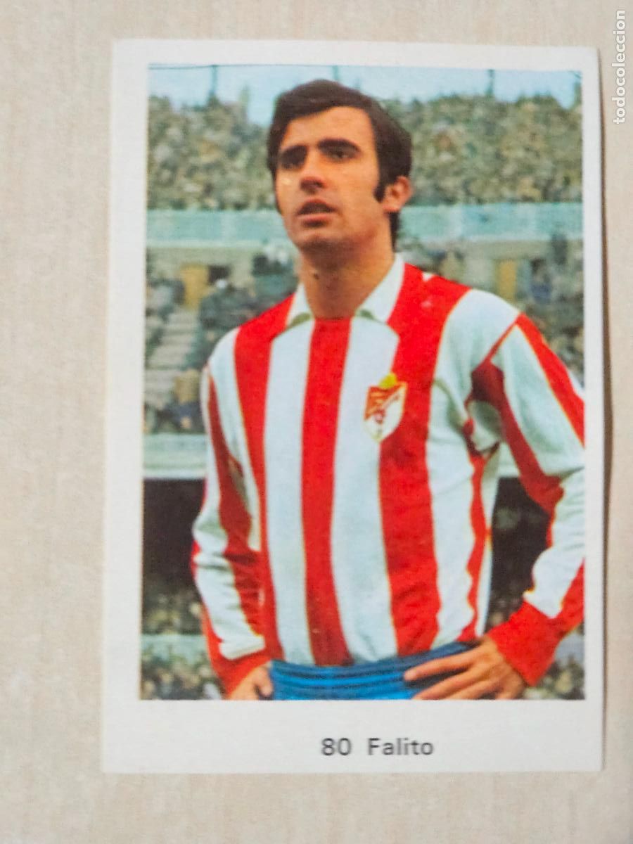 Cartes &agrave; collectionner de Football: N&ordm; 80 FALITO - GRANADA - CAMPEONATO NACIONAL DE LIGA RUIZ ROMERO A&Ntilde;O 1973 CROMO RECUPERADO