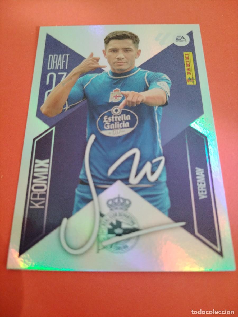 Cromos de f&uacute;tbol: ESTE 2026 2027 DRAFT 23 KROMIX N 23 YEREMAY