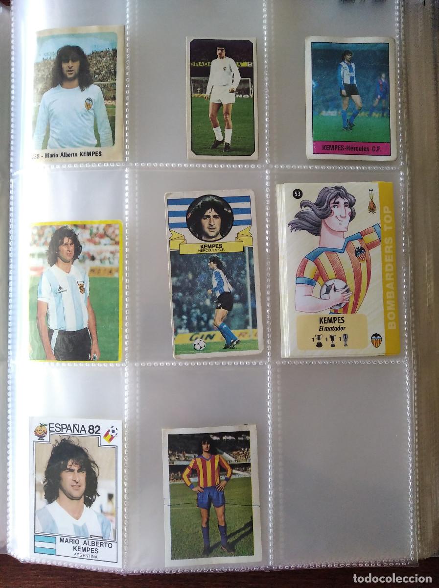 Football Stickers: Lote Kempes Valencia C. F.