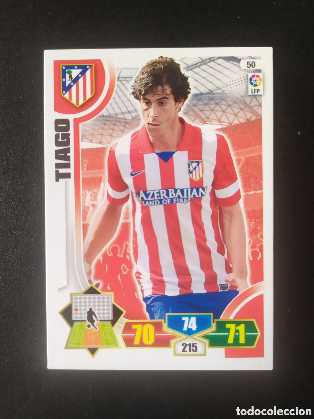Football Stickers: Adrenalyn 2013 2014 13 14 panini Tiago n&deg; 50 Atl&eacute;tico Madrid
