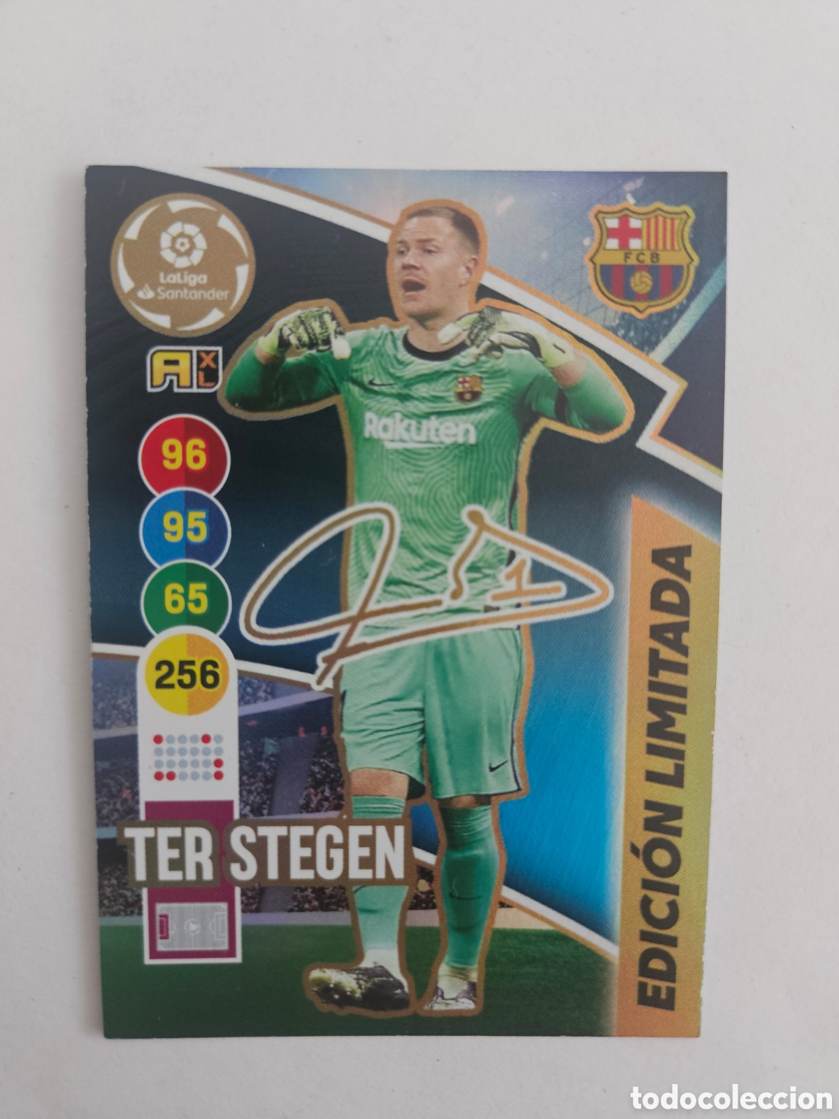 Cromos de f&uacute;tbol: TER STEGEN EDICI&Oacute;N LIMITADA FIRMADA ADRENALYN 2020 2021 20 21