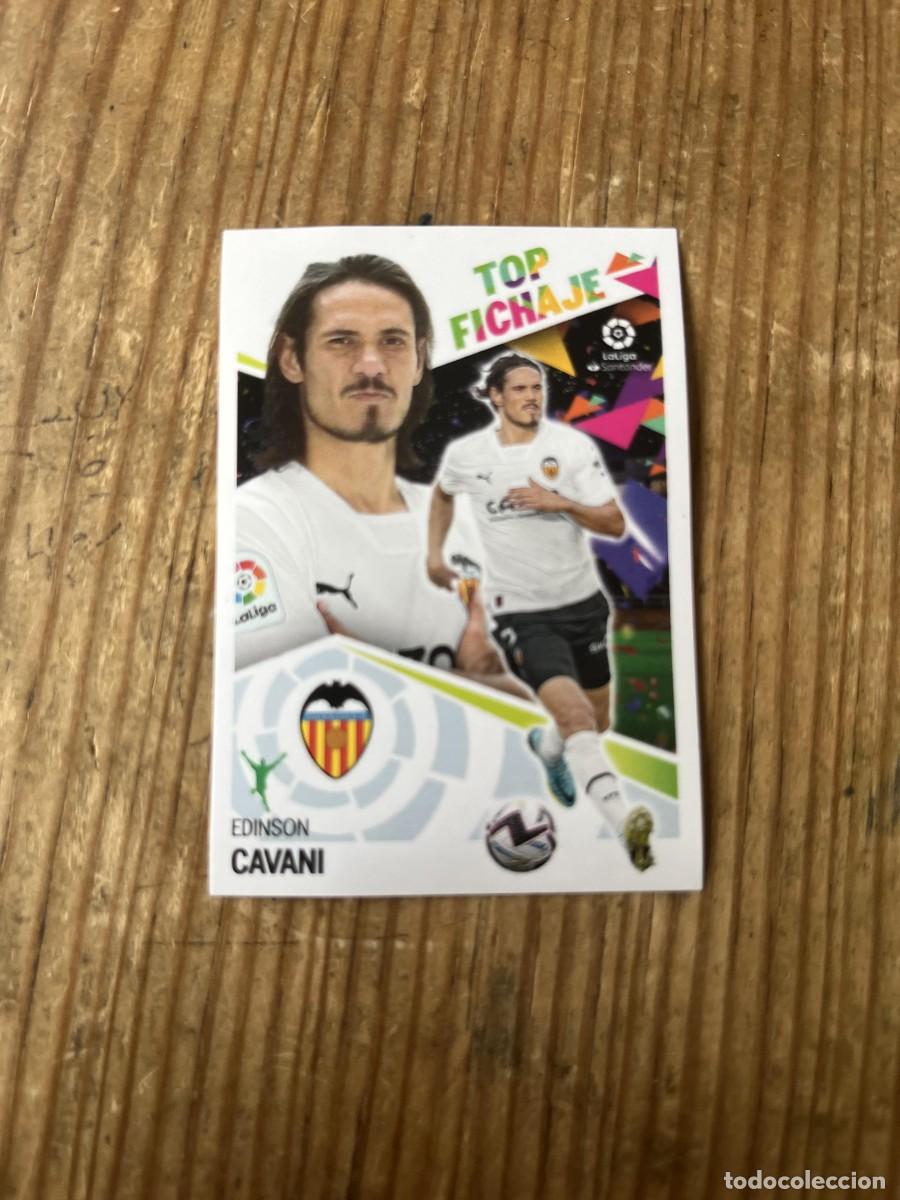 Cartes &agrave; collectionner de Football: CROMO SIN PEGAR NUNCA PEGADO ALBUM LIGA ESTE 22 23 2022 2023 TOP FICHAJE # 69 CAVANI VALENCIA