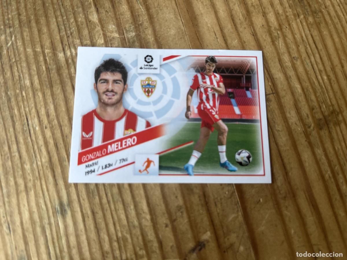 Cromos de Futebol: CROMO SIN PEGAR NUNCA PEGADO ALBUM LIGA ESTE 22 23 2022 2023 COLOCA # 13 BIS MELERO ALMERIA