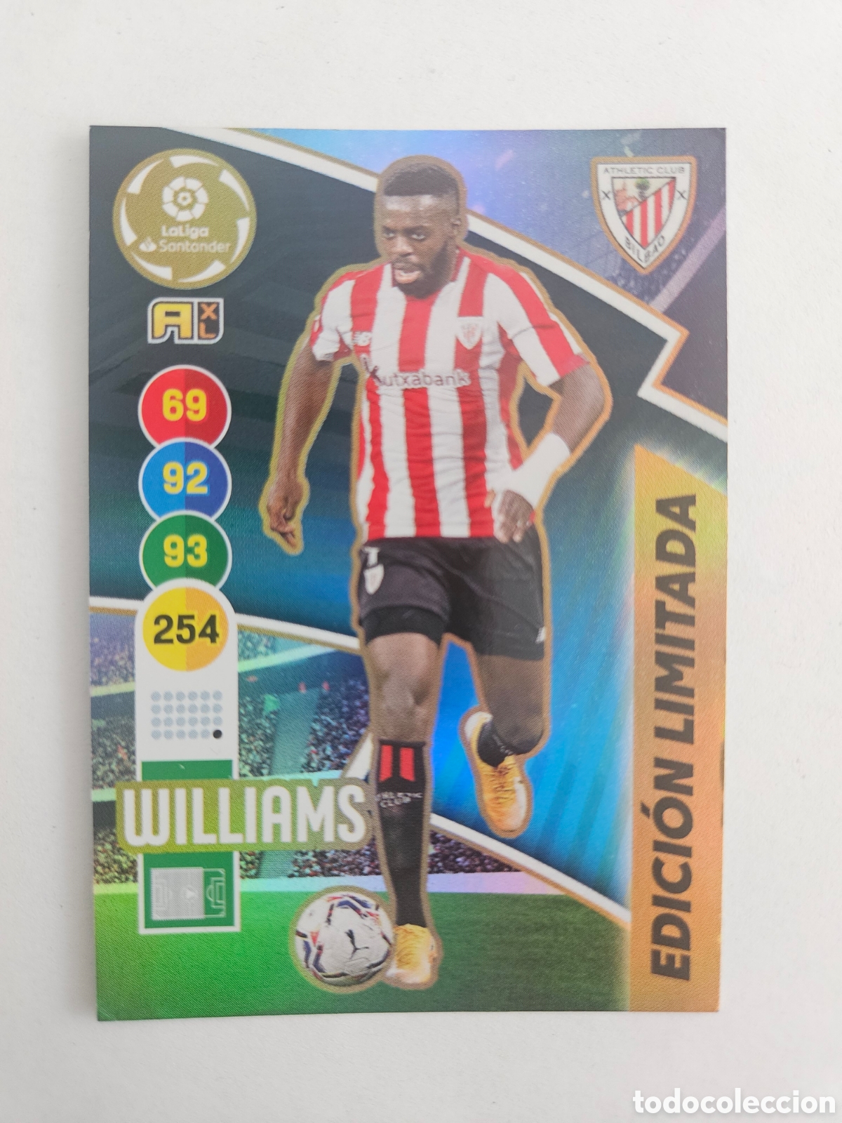 Cromos de Futebol: WILLIAMS ATHLETIC CLUB DE BILBAO EDICION LIMITADA PANINI ADRENALYN XL 2020 2021 20 21