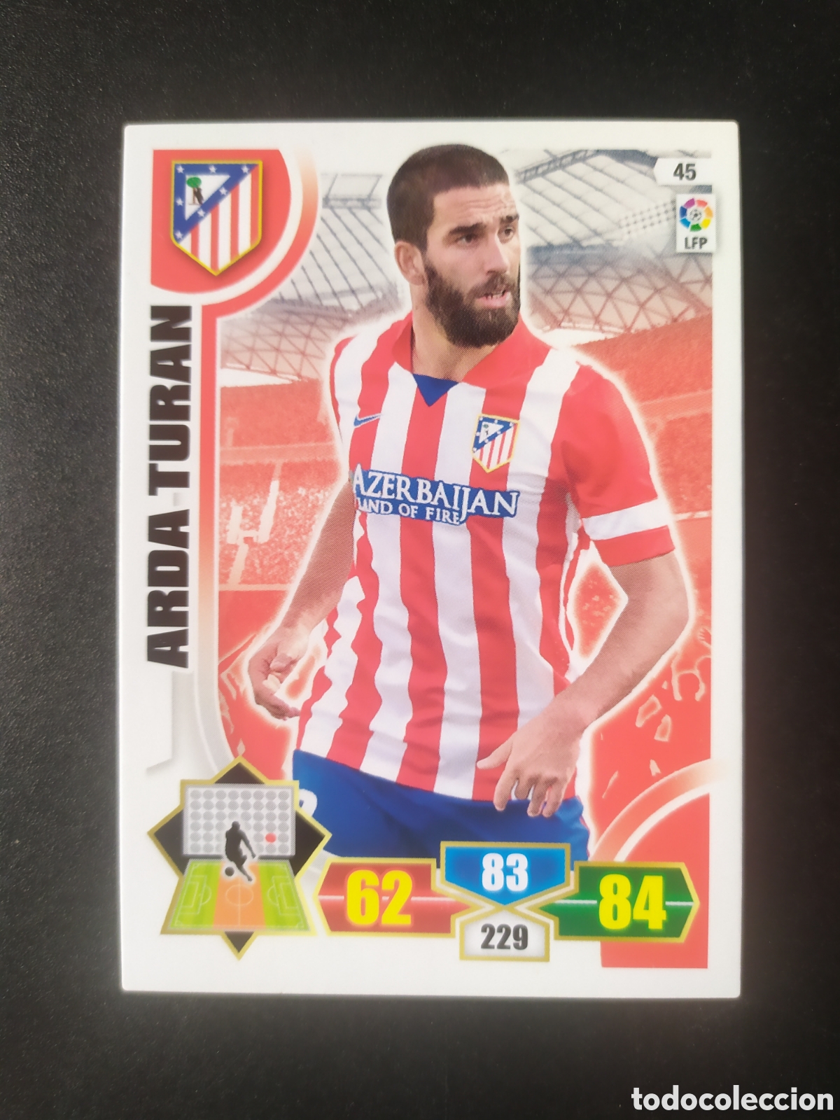 Cromos de Futebol: Adrenalyn 2013 2014 13 14 panini Arda Turan n&deg; 45 Atl&eacute;tico Madrid