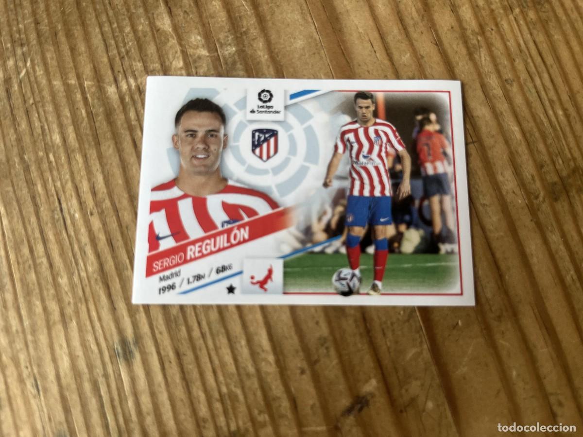 Cromos de f&uacute;tbol: CROMO SIN PEGAR NUNCA PEGADO ALBUM LIGA ESTE 22 23 2022 2023 COLOCA # 5 BIS REGUILON ATLETICO MADRID