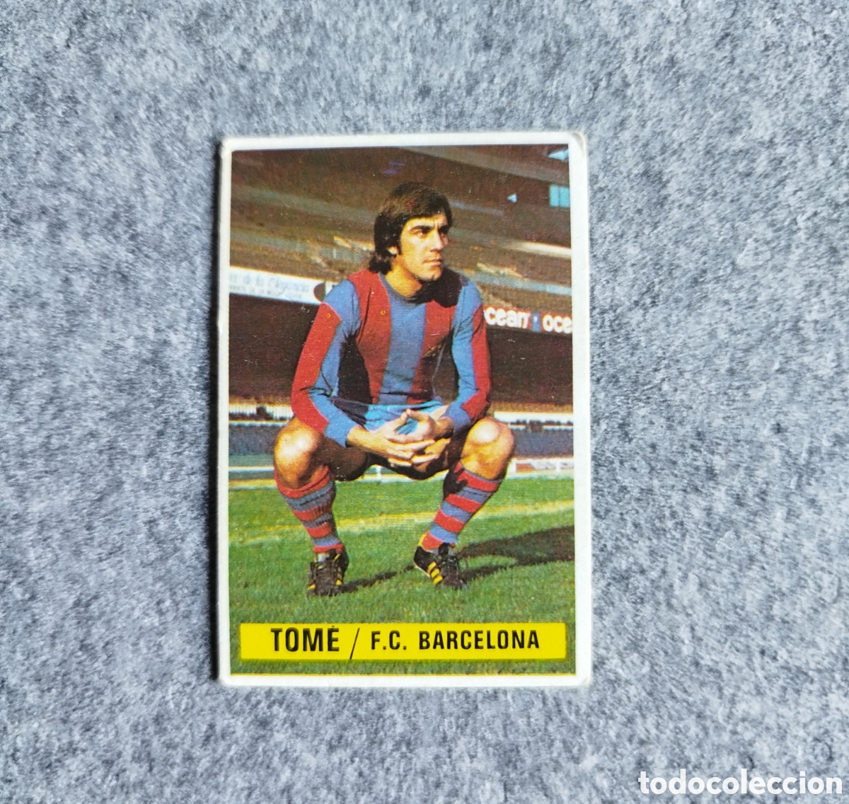 Cromos de f&uacute;tbol: SIN PEGAR TOME FC BARCELONA BAR&Ccedil;A 74 75 1974 1975 EDICIONES ESTE CROMO NUNCA PEGADO