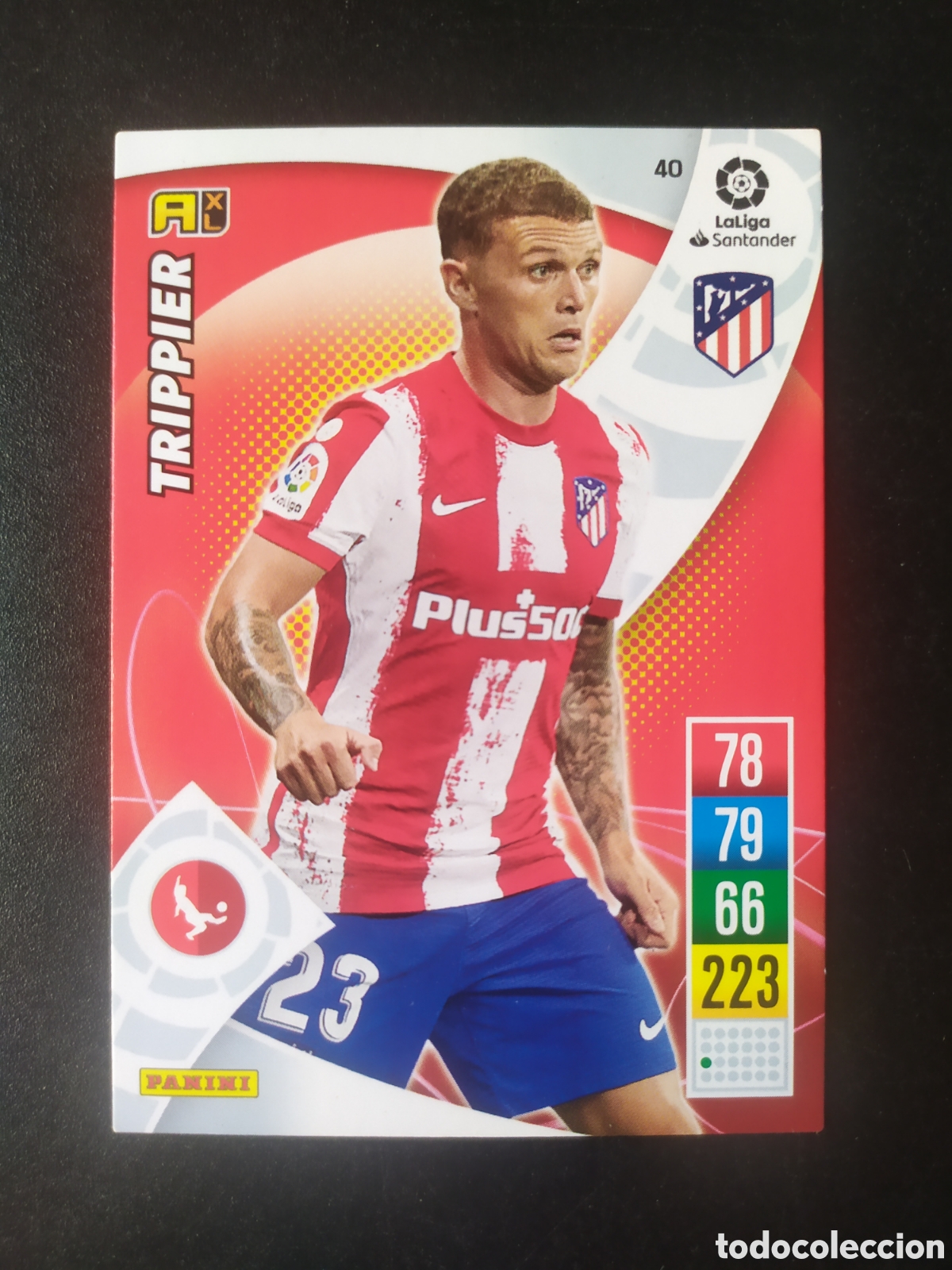 Cromos de f&uacute;tbol: Adrenalyn 2021 2022 21 22 panini Trippier n&deg; 40 Atl&eacute;tico Madrid