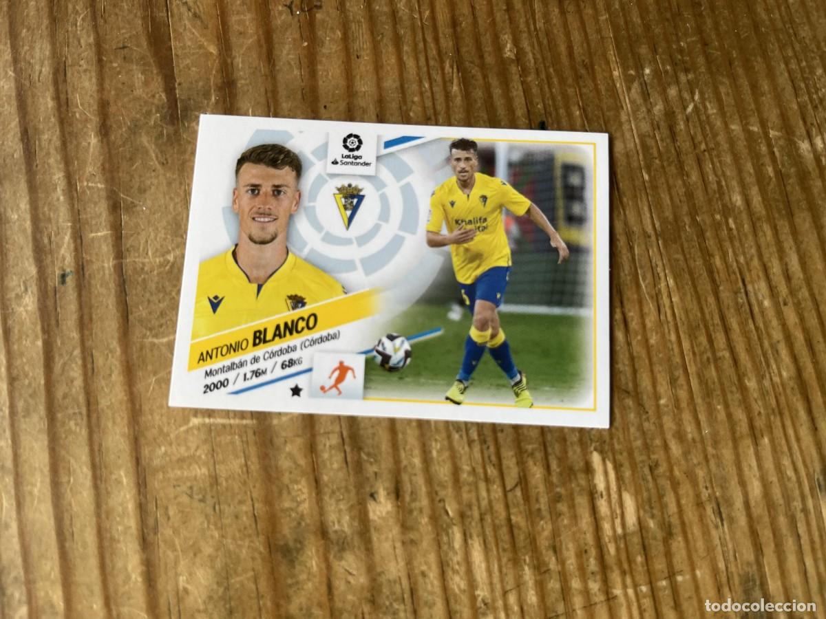 Cromos de f&uacute;tbol: CROMO SIN PEGAR NUNCA PEGADO ALBUM LIGA ESTE 22 23 2022 2023 COLOCA # 12 BIS ANTONIO BLANCO CADIZ