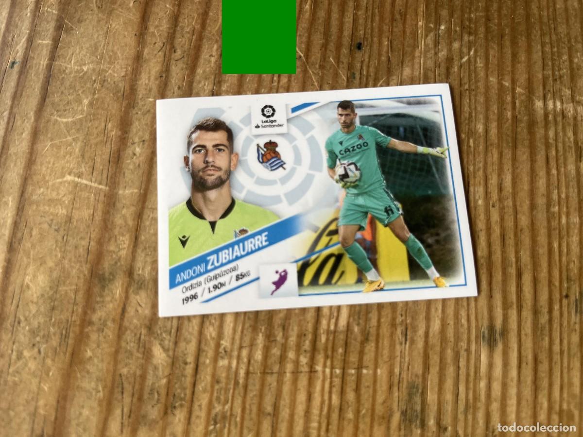 Cartes &agrave; collectionner de Football: CROMO SIN PEGAR NUNCA PEGADO ALBUM LIGA ESTE 22 23 2022 2023 COLOCA # 4 BIS ZUBIAURRE REAL SOCIEDAD