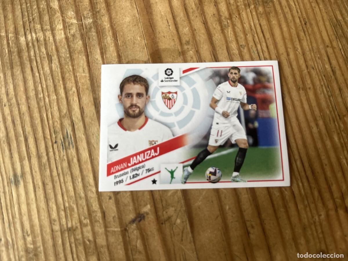 Cartes &agrave; collectionner de Football: CROMO SIN PEGAR NUNCA PEGADO ALBUM LIGA ESTE 22 23 2022 2023 COLOCA # 17 BIS JANUZAJ SEVILLA