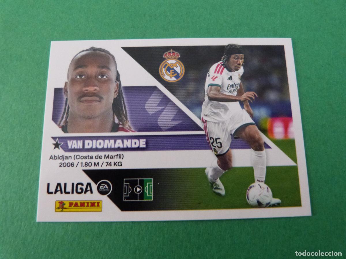 Cromos de f&uacute;tbol: CROMO FUTBOL DIOMANDE REAL MADRID C.F. SIN PEGAR FICHAJE N&ordm; 39 LIGA ESTE 2026-2027/26-27 PANINI