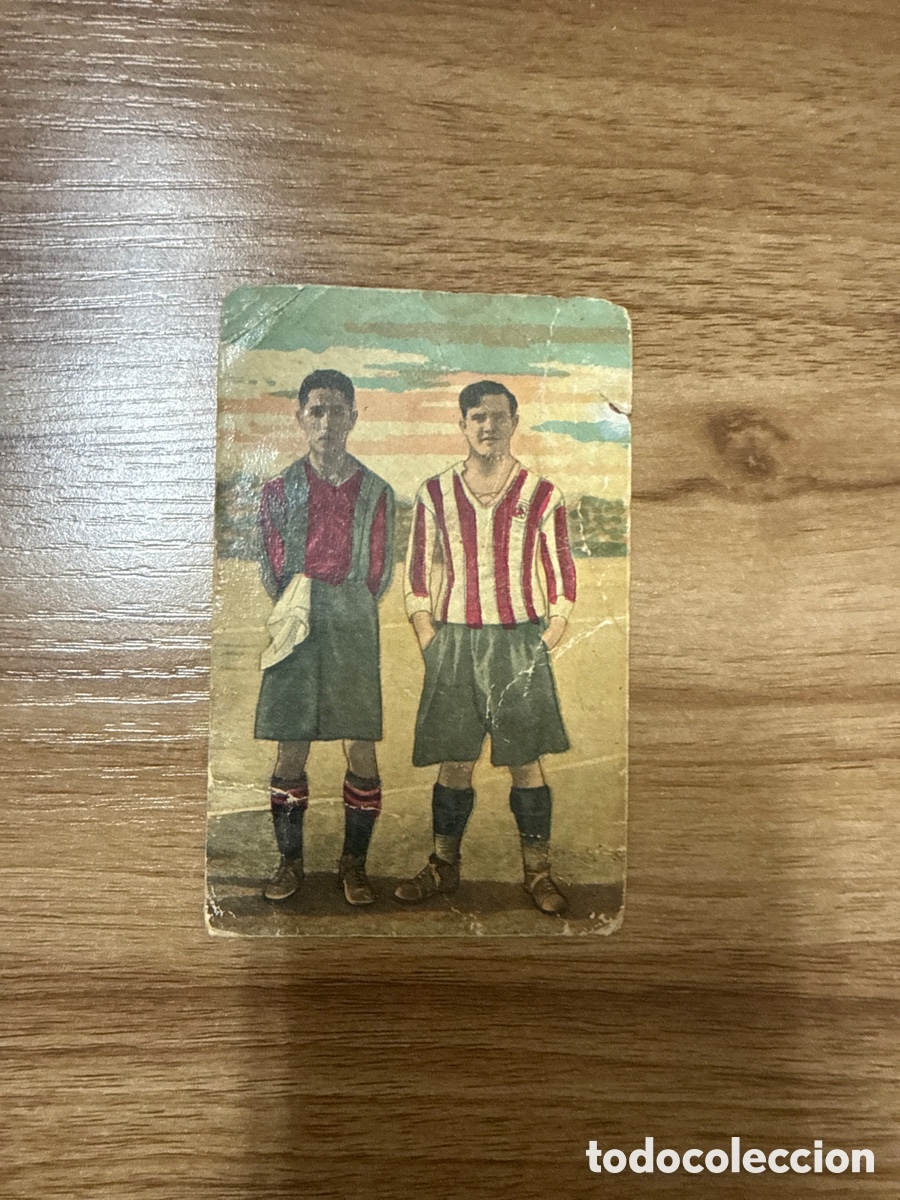 Cromos de f&uacute;tbol: 1922 Paulino Alc&aacute;ntara FC Barcelona # 13 Chocolates PI