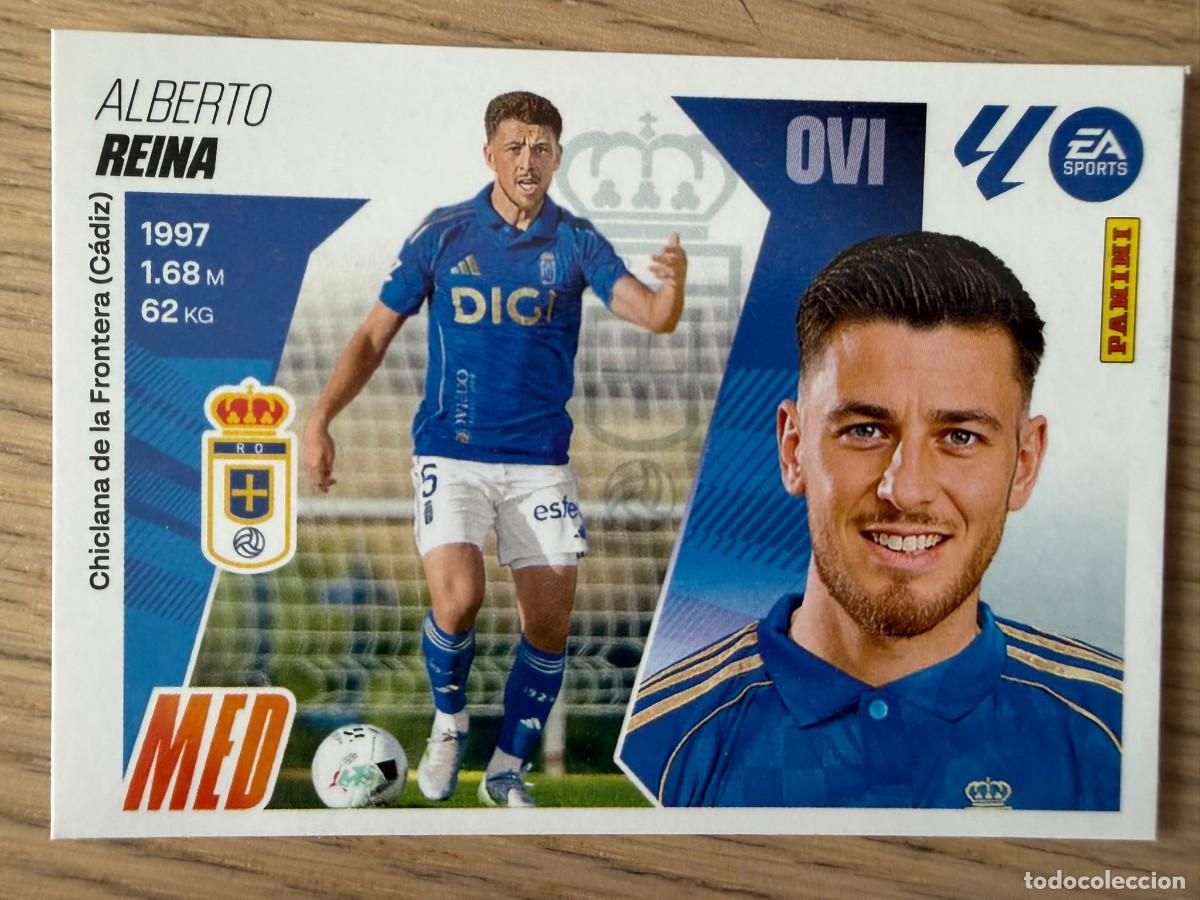 Cromos de Futebol: 12 REINA REAL OVIEDO 25 26 2025 2026 LIGA EA SPORTS COLECCIONES ESTE SIN PEGAR STICKER