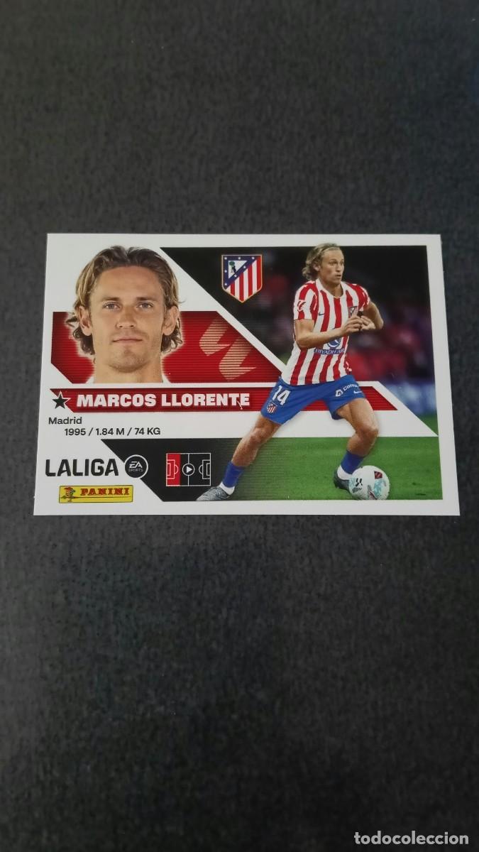 Cromos de f&uacute;tbol: Marcos Llorente Liga Este 26 27 2026 2027 Atletico de Madrid