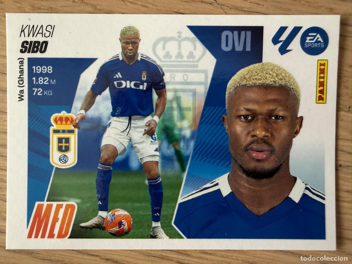 Cromos de f&uacute;tbol: 13 SIBO REAL OVIEDO 25 26 2025 2026 LIGA EA SPORTS COLECCIONES ESTE SIN PEGAR STICKER