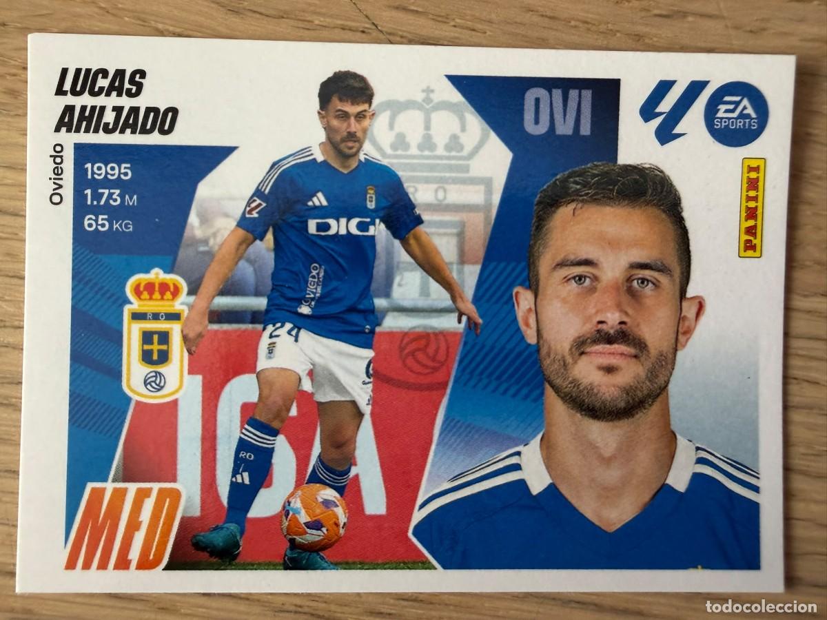 Cromos de f&uacute;tbol: 16B 16 B LUCAS AHIJADO REAL OVIEDO 25 26 2025 2026 LIGA EA SPORTS COLECCIONES ESTE SIN PEGAR STICKER