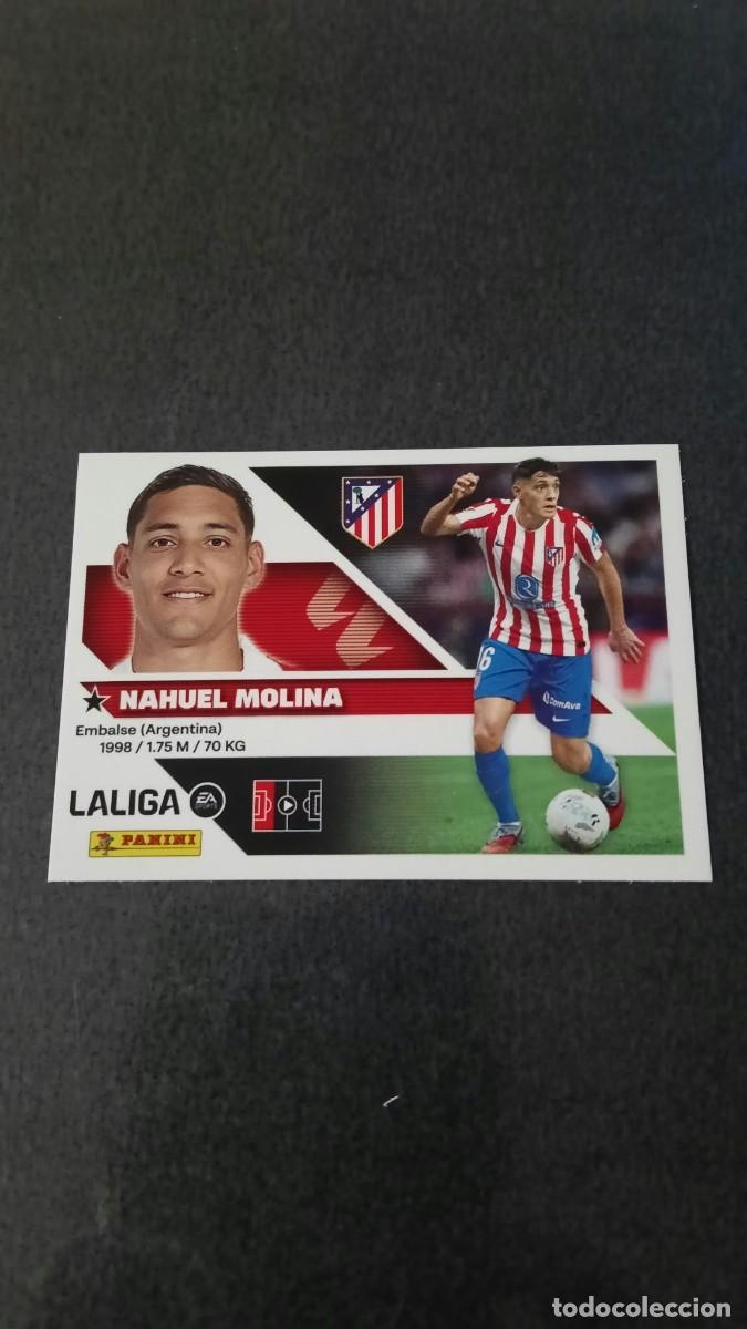 Cromos de f&uacute;tbol: Nahuel Molina Liga Este 26 27 2026 2027 Atletico de Madrid