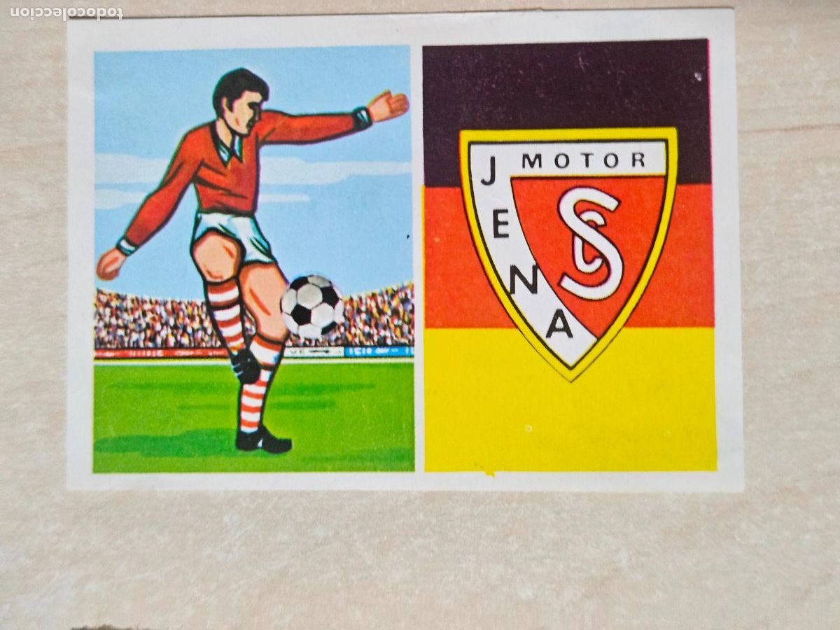 Cromos de f&uacute;tbol: N&ordm; 355 MOTOR JENA - CAMPEONATO NACIONAL DE LIGA RUIZ ROMERO 1973 - CROMO RECUPERADO