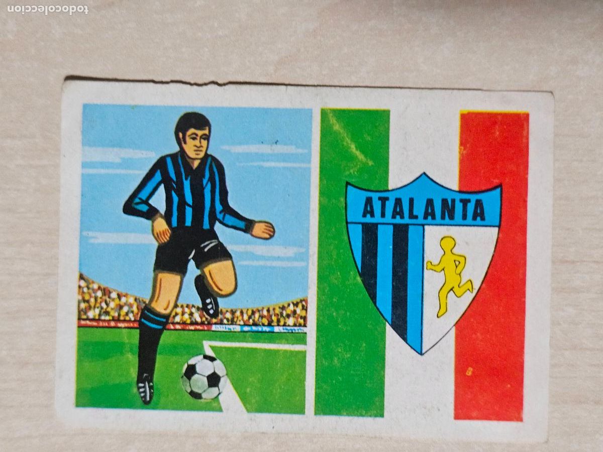 Cromos de Futebol: N&ordm; 362 ATALANTA - CAMPEONATO NACIONAL DE LIGA RUIZ ROMERO 1973 - CROMO RECUPERADO