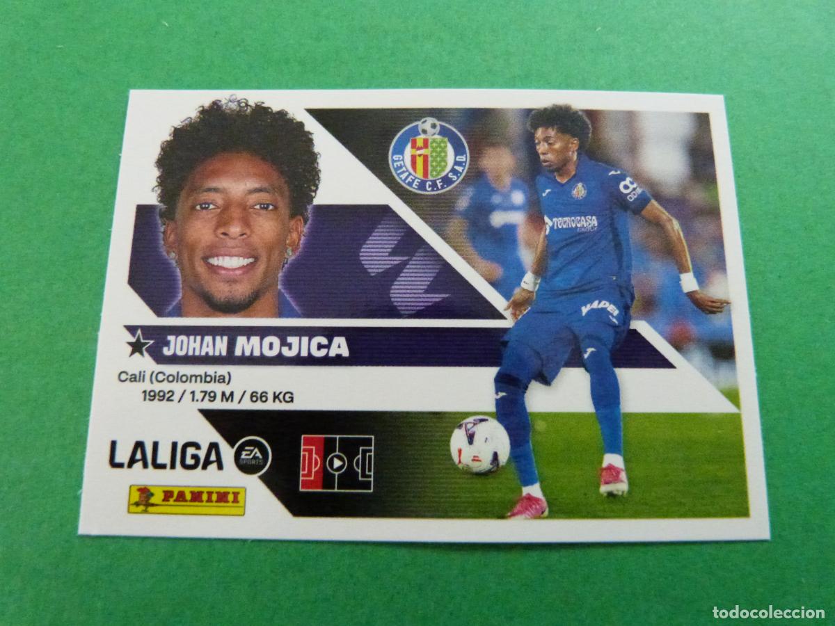 Figurine di Calcio: CROMO FUTBOL MOJICA GETAFE C.F. SIN PEGAR FICHAJE N&ordm; 23 LIGA ESTE 2026-2027/26-27 PANINI