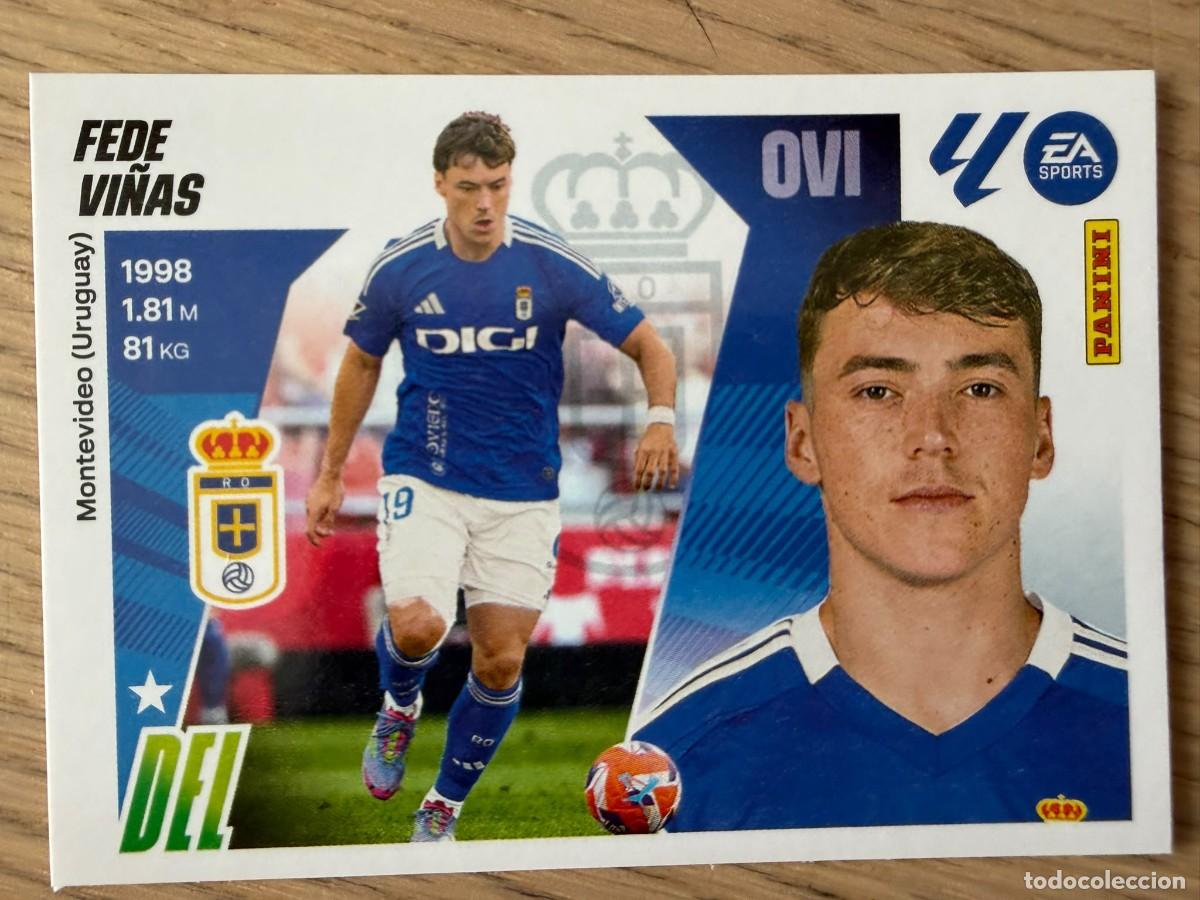 Figurine di Calcio: 18B 18 B FEDE VI&Ntilde;AS REAL OVIEDO 25 26 2025 2026 LIGA EA SPORTS COLECCIONES ESTE SIN PEGAR STICKER