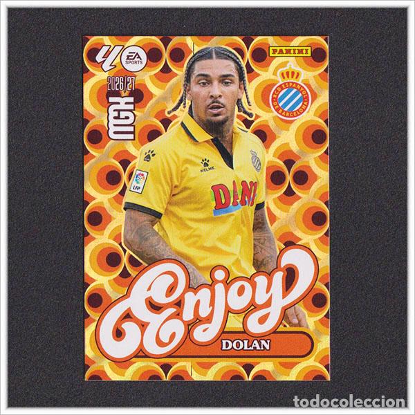 Figurine di Calcio: MEGACRACKS 2026 2027 26 27 PANINI DOLAN 382 ENJOY ESPANYOL ALBUM COLECCI&Oacute;N LIGA MGK