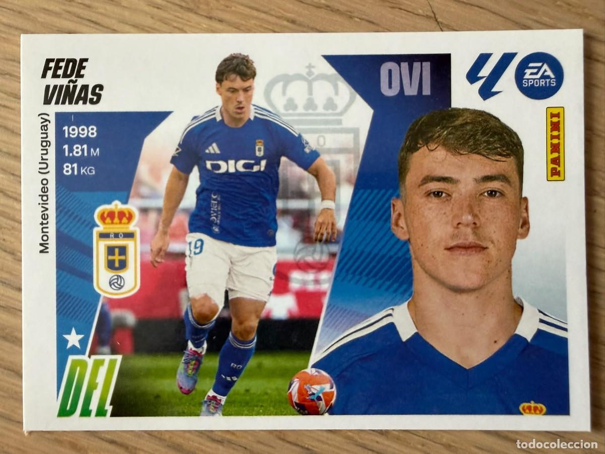 Figurine di Calcio: 18B 18 B FEDE VI&Ntilde;AS REAL OVIEDO 25 26 2025 2026 LIGA EA SPORTS COLECCIONES ESTE SIN PEGAR STICKER