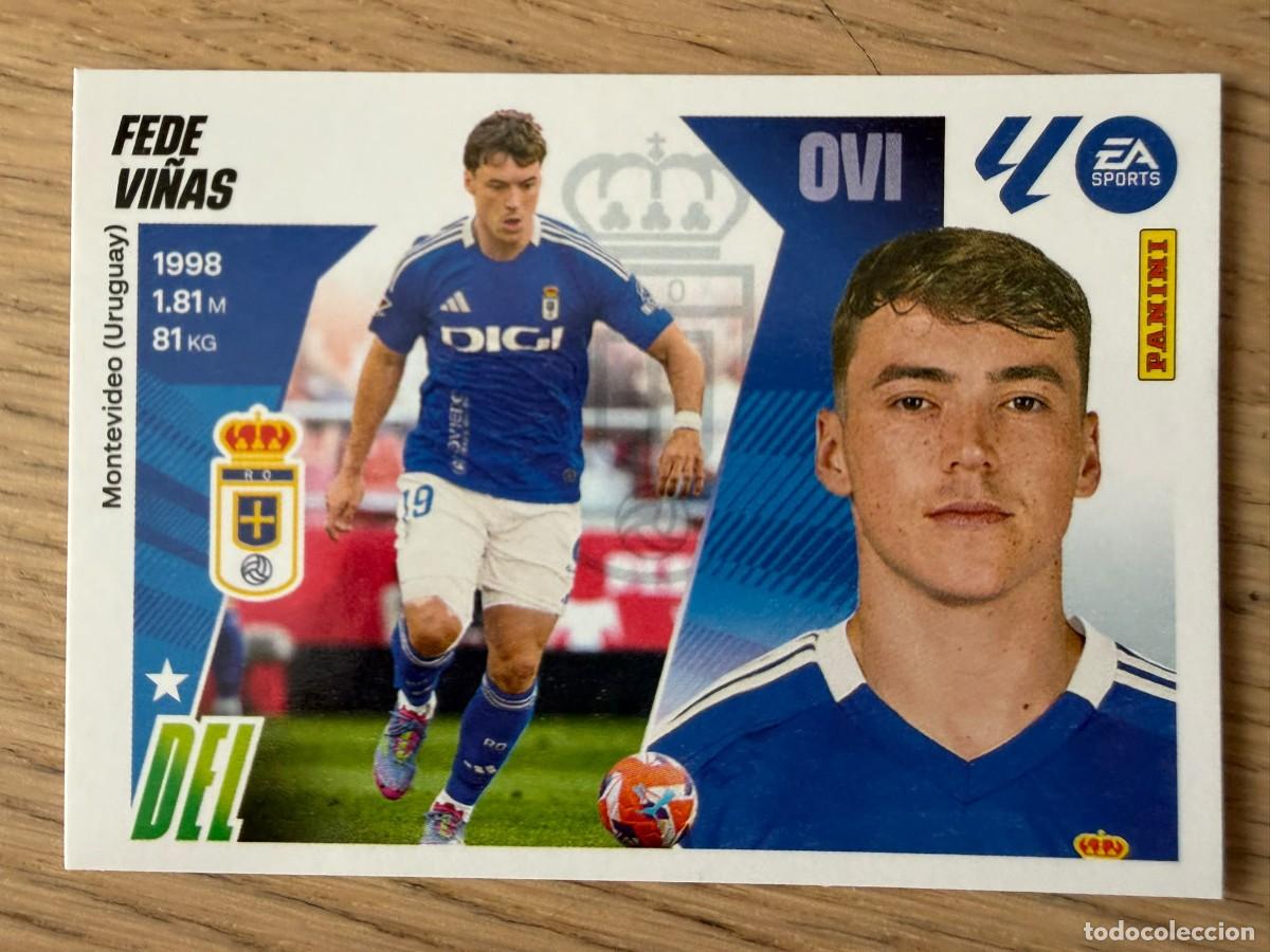 Figurine di Calcio: 18B 18 B FEDE VI&Ntilde;AS REAL OVIEDO 25 26 2025 2026 LIGA EA SPORTS COLECCIONES ESTE SIN PEGAR STICKER