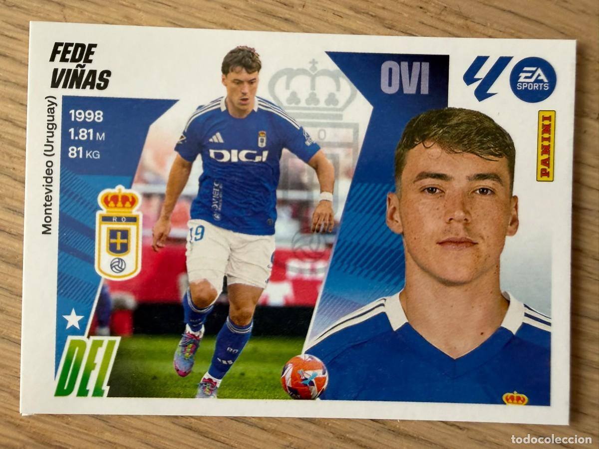 Figurine di Calcio: 18B 18 B FEDE VI&Ntilde;AS REAL OVIEDO 25 26 2025 2026 LIGA EA SPORTS COLECCIONES ESTE SIN PEGAR STICKER