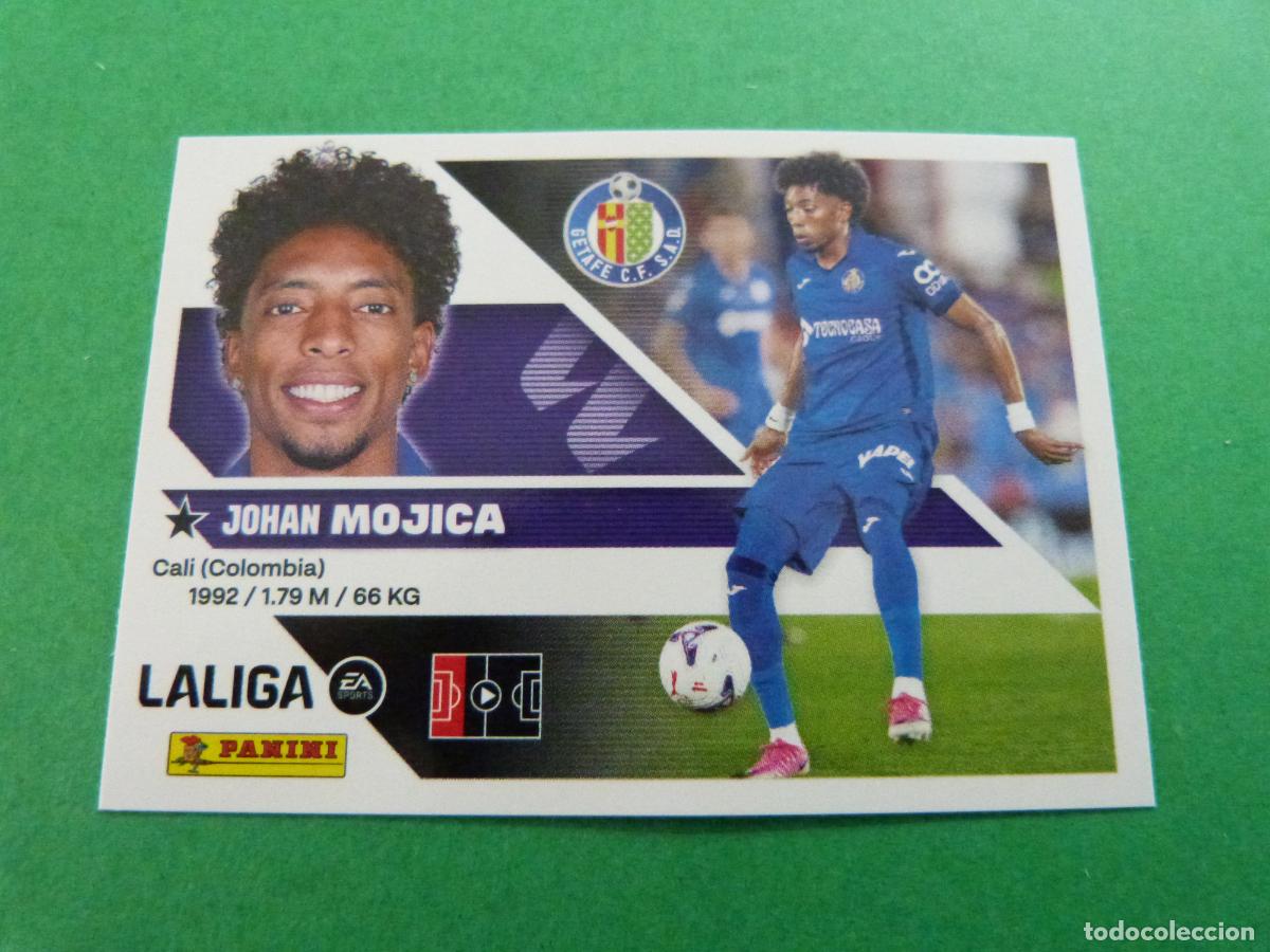 Figurine di Calcio: CROMO FUTBOL MOJICA GETAFE C.F. SIN PEGAR FICHAJE N&ordm; 23 LIGA ESTE 2026-2027/26-27 PANINI