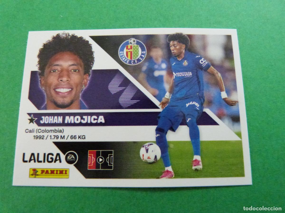 Figurine di Calcio: CROMO FUTBOL MOJICA GETAFE C.F. SIN PEGAR FICHAJE N&ordm; 23 LIGA ESTE 2026-2027/26-27 PANINI