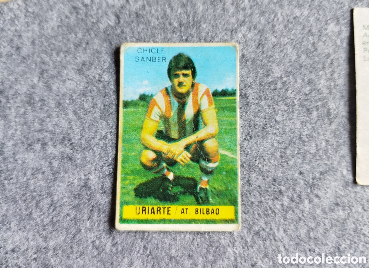 Figurine di Calcio: SIN PEGAR CHICLE SANBER URIARTE ATHLETIC CLUB BILBAO 74 75 1974 1975 ESTE CROMO NUNCA PEGADO
