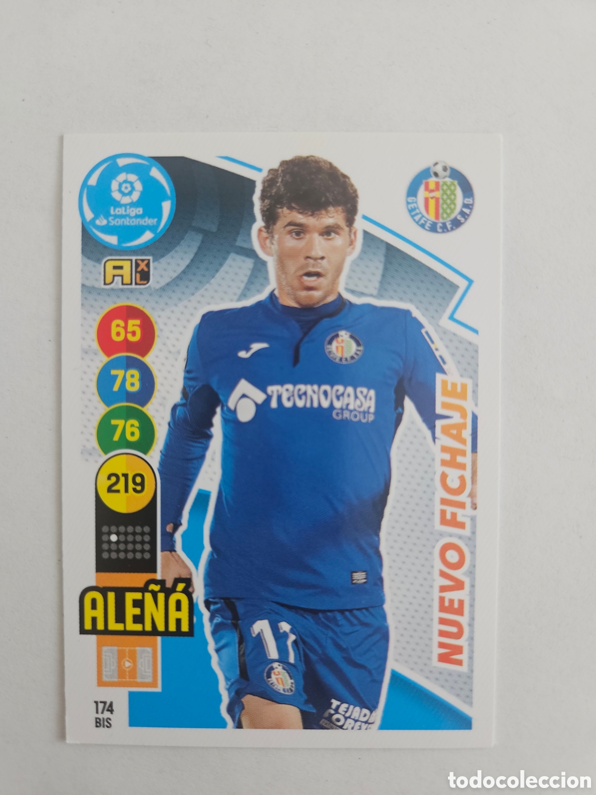 Figurine di Calcio: FICHA N&ordm; 174 BIS ALE&Ntilde;A - ADRENALYN 20 21 - PANINI 2020 - 21 - CROMO - NUEVO FICHAJE